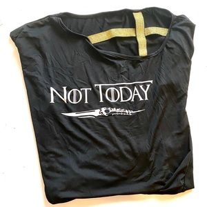 Game of Thrones Not Today Women’s Shirt Sz Medium